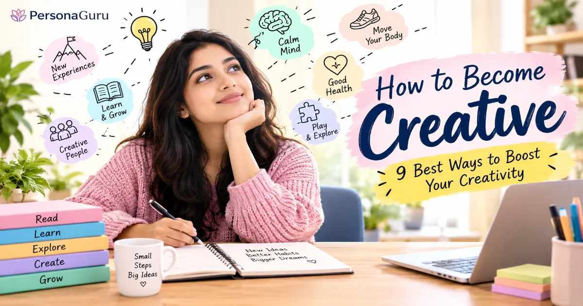 How to become creative with 9 daily habits to boost creativity