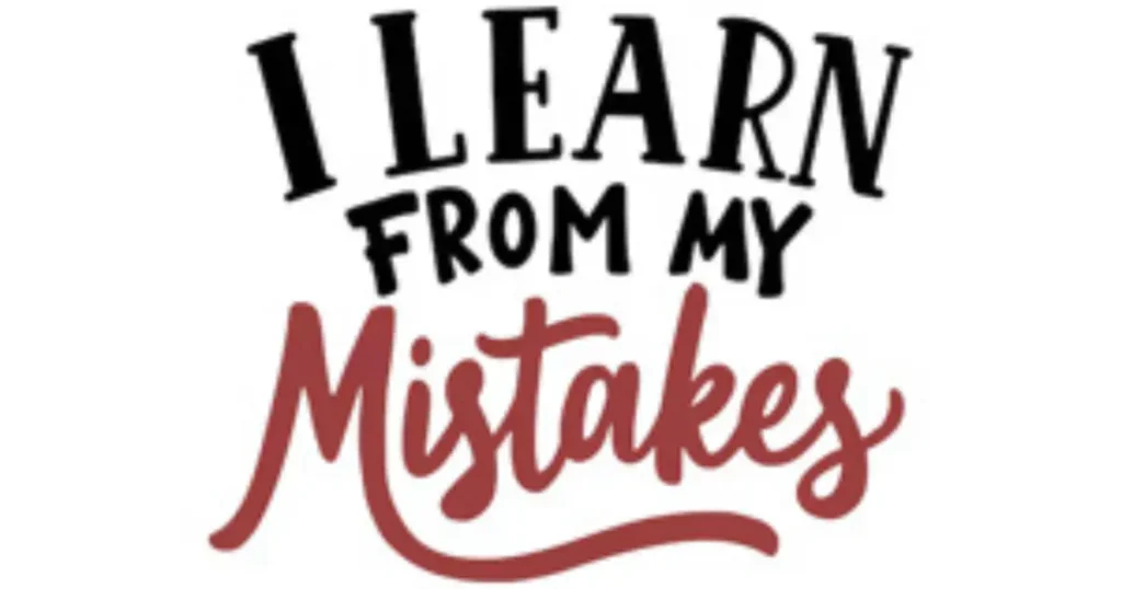  Illustration of transforming mistakes into learning opportunities to boost self-confidence in personality development