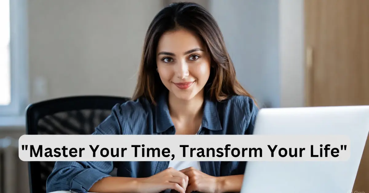 Professional person planning schedule for time management for personality development – Master Your Time, Transform Your Life