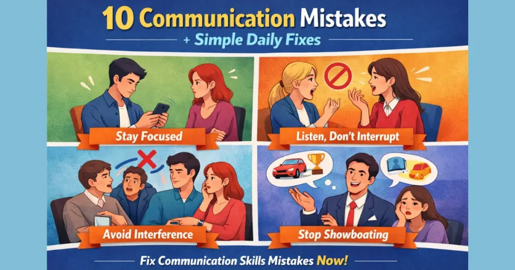 communication mistakes during conversations