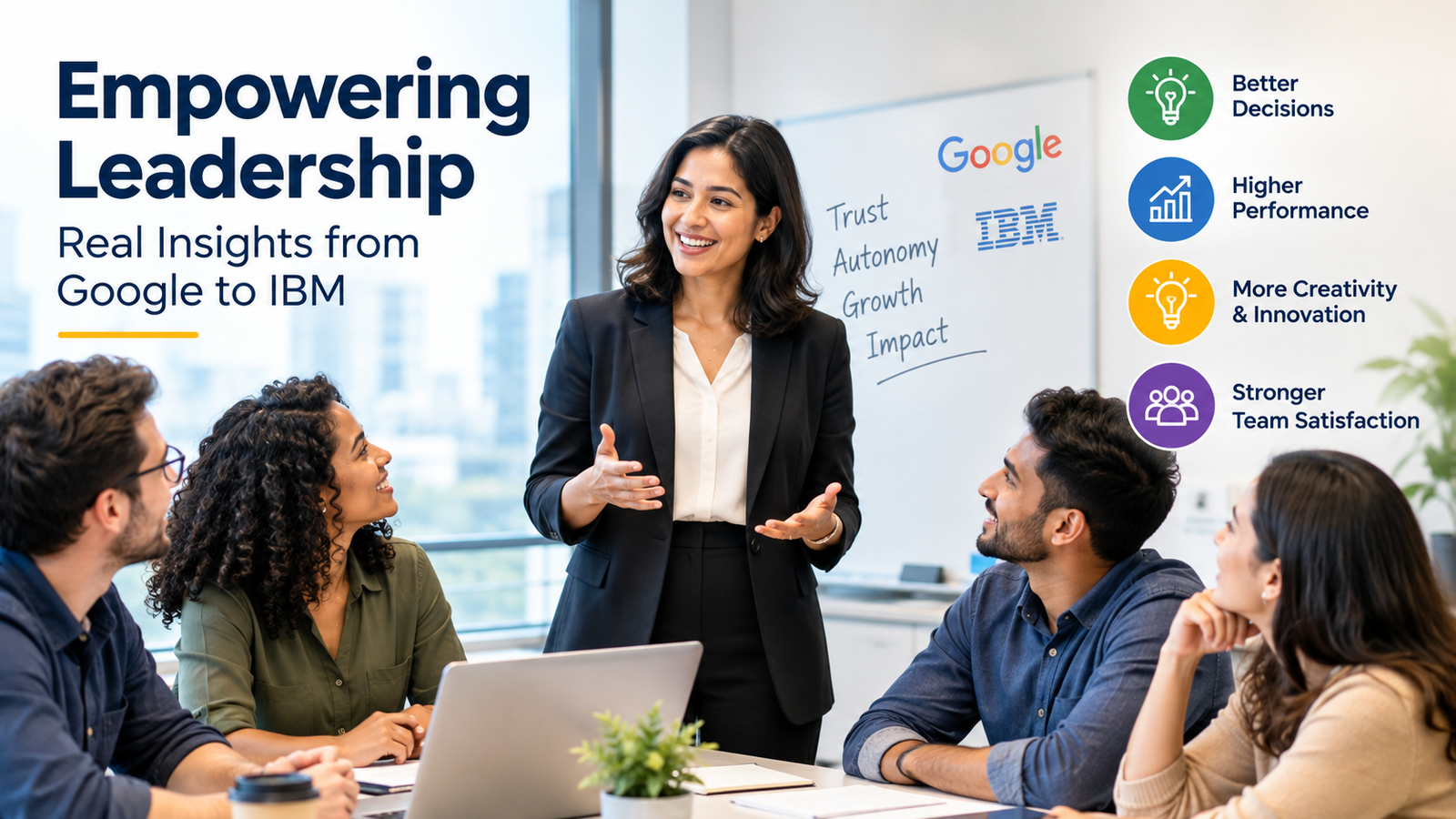 Empowering leadership with trust, autonomy, creativity, and stronger team performance
