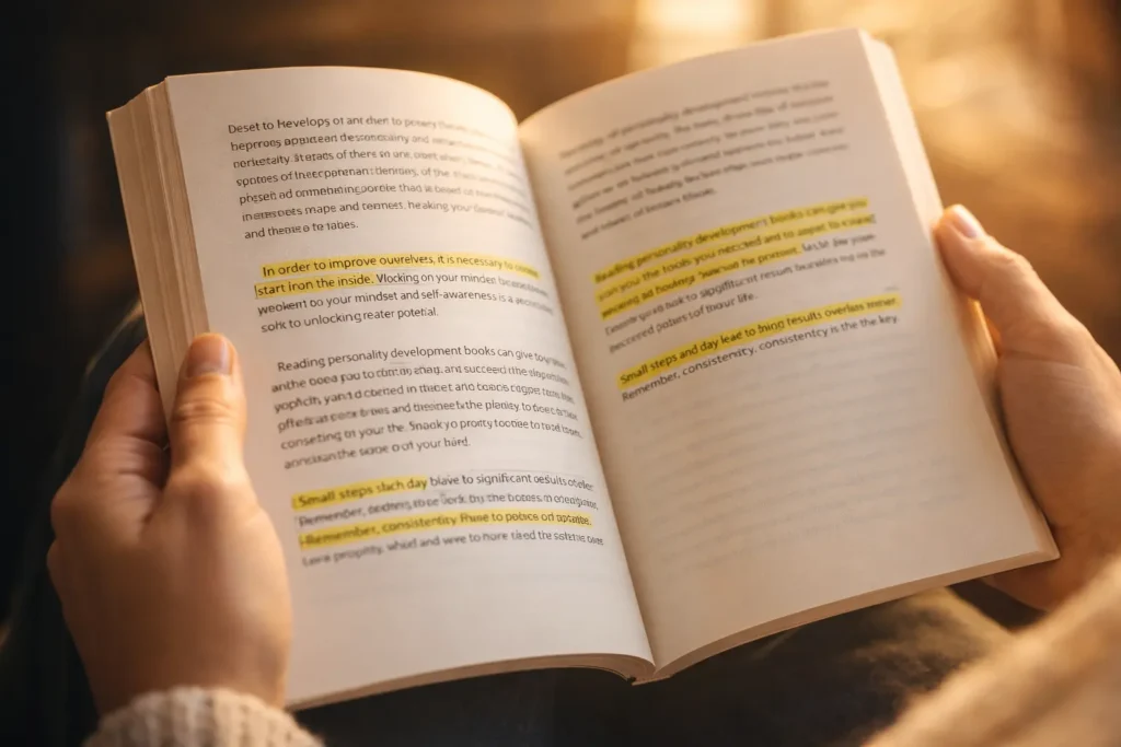 daily reading in personality development books for personal growth