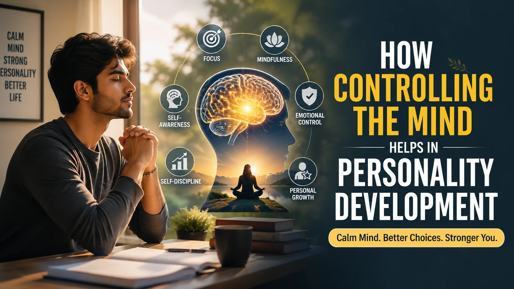 How Controlling the Mind Helps in Personality Development through mindfulness and self-awareness