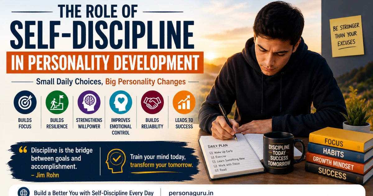 role of self-discipline in personality development