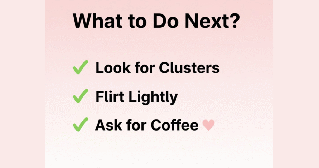 what to do if he likes you checklist