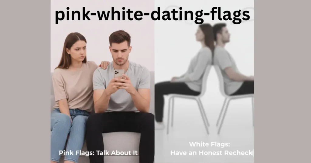 pink flags minor irritations and white flags emotional withdrawal and giving up in a relationship