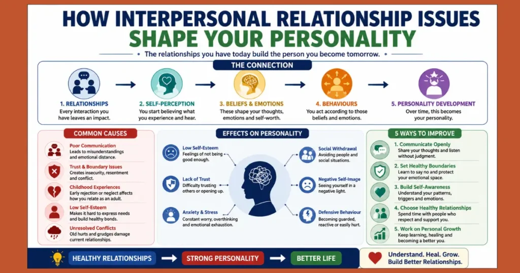 Interpersonal relationship issues in personality development and their effects on personality