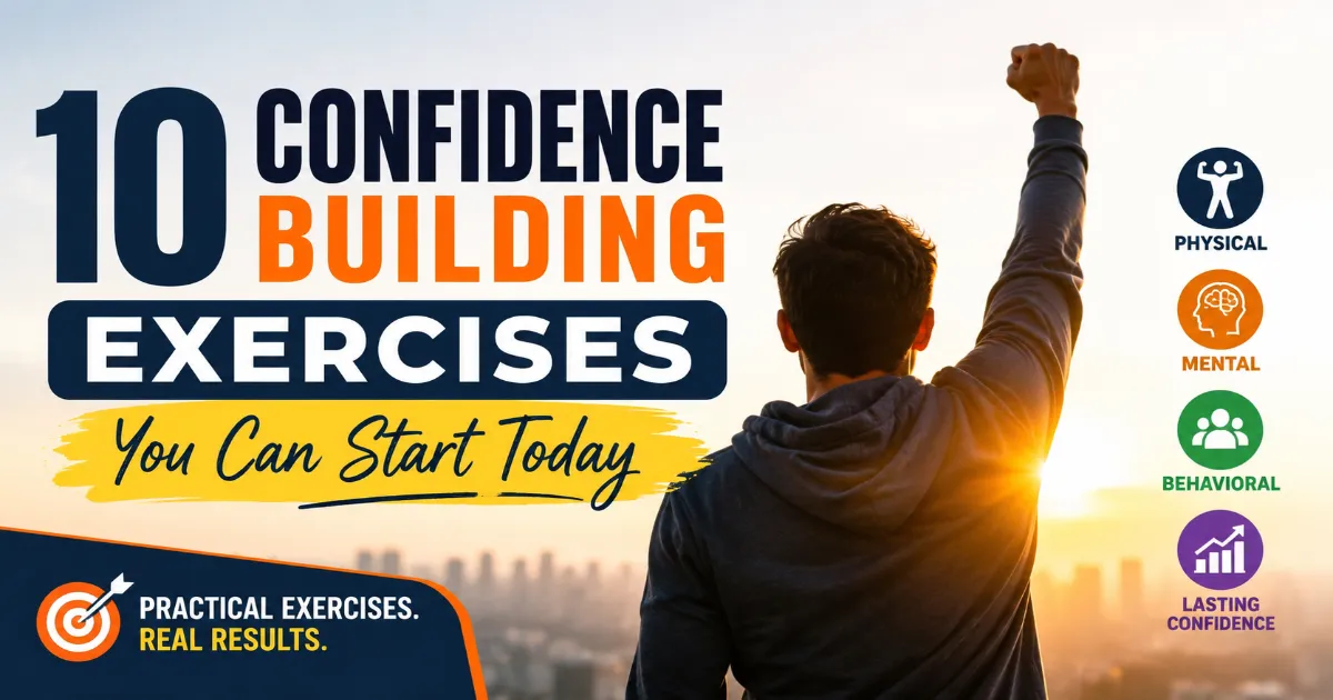 10 confidence building exercises you can start today