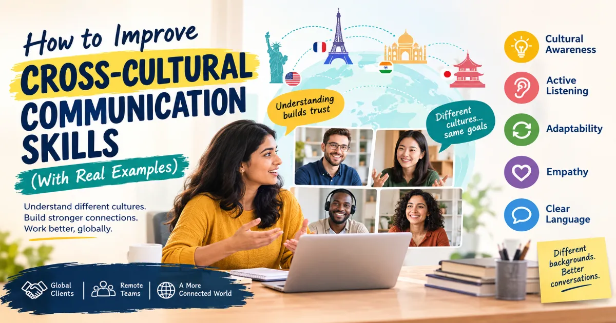 How to improve cross-cultural communication skills with diverse people, global teams, and five key communication skills