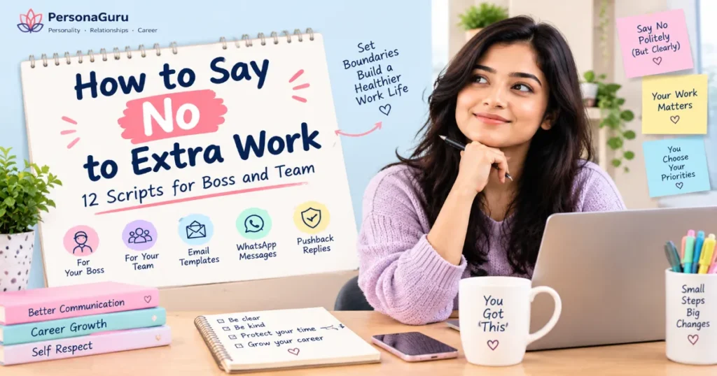 How to say no to extra work with scripts for boss and team