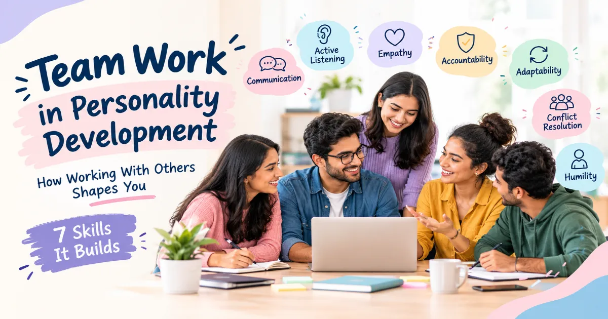 Teamwork in personality development: seven teamwork skills that build communication, empathy, and confidence